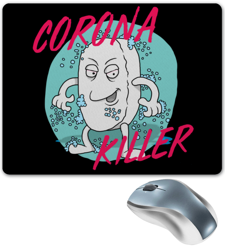 Printio Коврик для мышки Corona killer