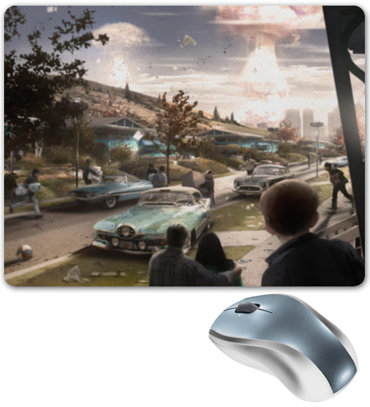 Printio Коврик для мышки Fallout 4 чехол mypads игра про войну для meizu x8 задняя панель накладка бампер