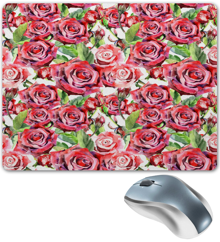 printio коврик для мышки букет роз Printio Коврик для мышки Сад роз