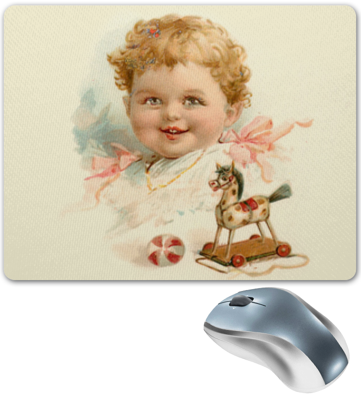Printio Коврик для мышки Маленький мальчик с игрушками григорян рубен маленький мальчик