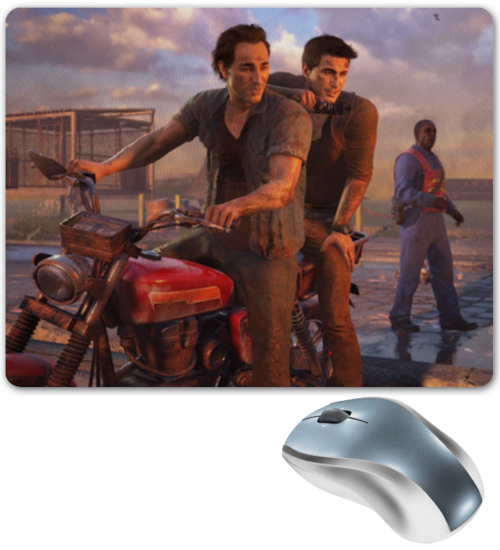 Заказать коврик для мышки в Москве. Коврик для мышки Uncharted от GeekFox  - готовые дизайны и нанесение принтов.