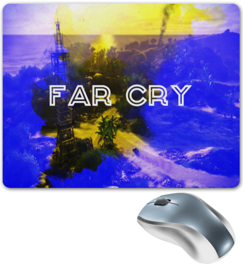 Заказать коврик для мышки в Москве. Коврик для мышки Far Cry от THE_NISE  - готовые дизайны и нанесение принтов.