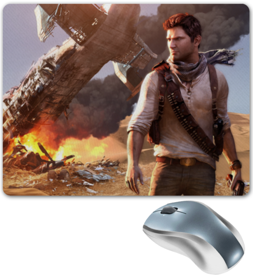 Заказать коврик для мышки в Москве. Коврик для мышки Uncharted от GeekFox  - готовые дизайны и нанесение принтов.