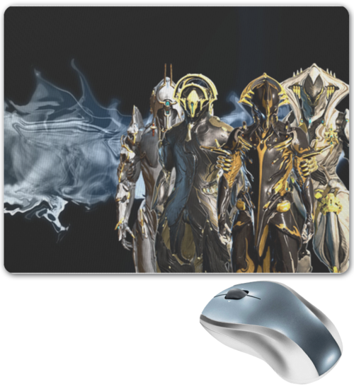 Заказать коврик для мышки в Москве. Коврик для мышки Warframe Prime Pad от Max Sobolev - готовые дизайны и нанесение принтов.
