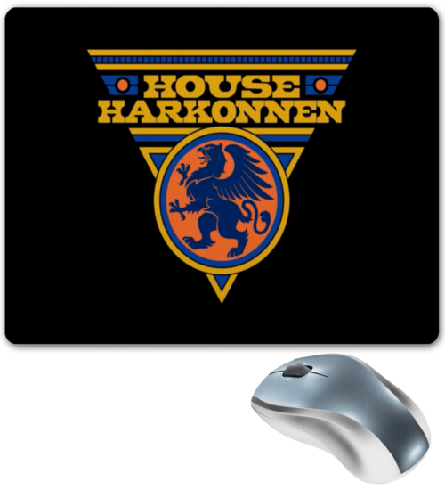 Заказать коврик для мышки в Москве. Коврик для мышки House Harkonnen от regulus - готовые дизайны и нанесение принтов.