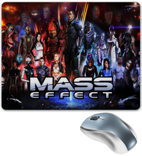 Заказать коврик для мышки в Москве. Коврик для мышки Mass Effect  от THE_NISE  - готовые дизайны и нанесение принтов.