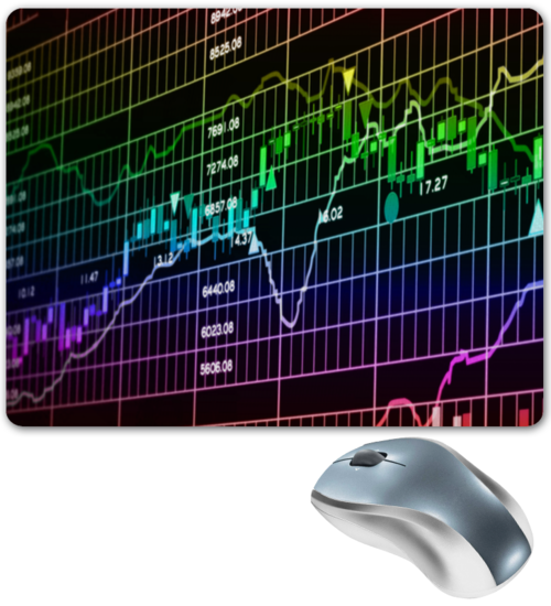 Заказать коврик для мышки в Москве. Коврик для мышки График от THE_NISE  - готовые дизайны и нанесение принтов.