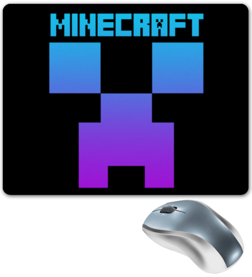 Заказать коврик для мышки в Москве. Коврик для мышки MINECRAFT CREEPER от weeert - готовые дизайны и нанесение принтов.