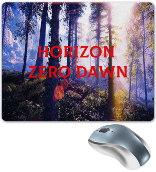 Заказать коврик для мышки в Москве. Коврик для мышки Horizon Zero Dawn от THE_NISE  - готовые дизайны и нанесение принтов.