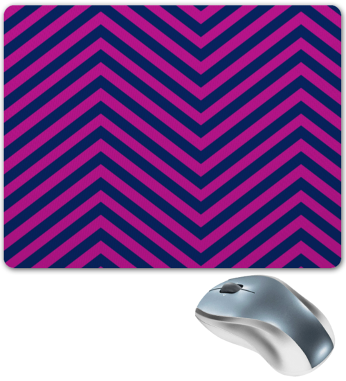 Заказать коврик для мышки в Москве. Коврик для мышки Фиолетовые полосы от THE_NISE  - готовые дизайны и нанесение принтов.