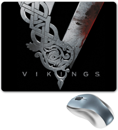 Заказать коврик для мышки в Москве. Коврик для мышки Vikings от shop-viking - готовые дизайны и нанесение принтов.