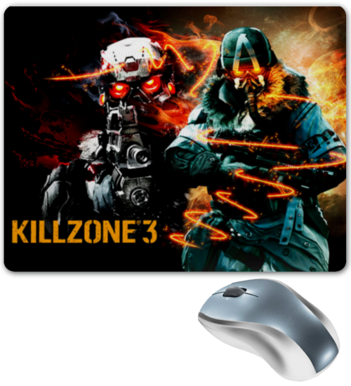 Заказать коврик для мышки в Москве. Коврик для мышки KILLZONE от robus - готовые дизайны и нанесение принтов.