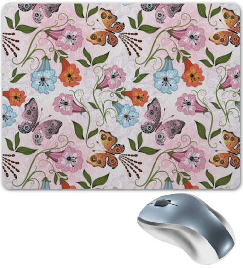 Заказать коврик для мышки в Москве. Коврик для мышки Летние цветы от Ирина - готовые дизайны и нанесение принтов.