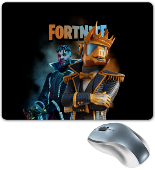 Заказать коврик для мышки в Москве. Коврик для мышки FORTNITE от geekbox - готовые дизайны и нанесение принтов.