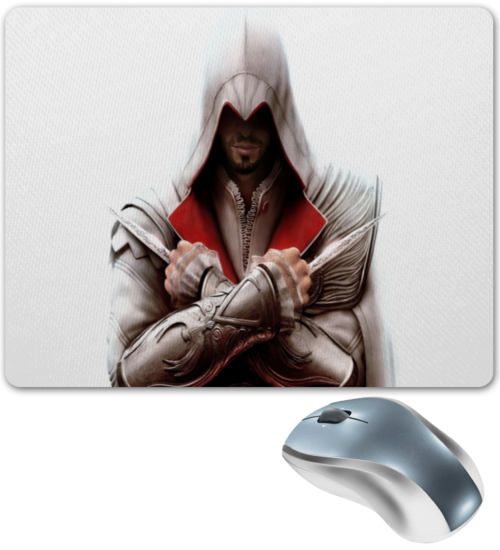 Заказать коврик для мышки в Москве. Коврик для мышки Assassins Creed от THE_NISE  - готовые дизайны и нанесение принтов.