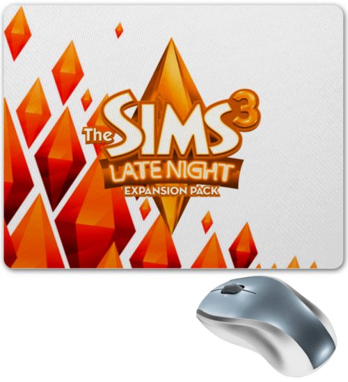 Заказать коврик для мышки в Москве. Коврик для мышки The Sims 3  от THE_NISE  - готовые дизайны и нанесение принтов.