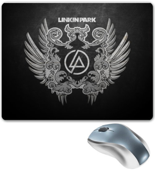 Заказать коврик для мышки в Москве. Коврик для мышки Linkin Park от toreto_x - готовые дизайны и нанесение принтов.