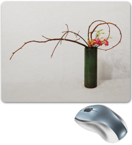 Заказать коврик для мышки в Москве. Коврик для мышки Икебана / Ikebana от Ikebana - готовые дизайны и нанесение принтов.
