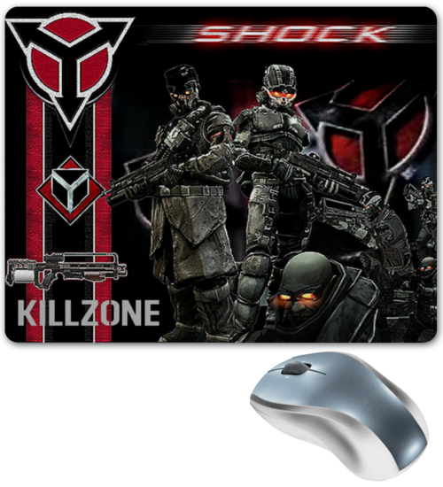Заказать коврик для мышки в Москве. Коврик для мышки KILLZONE от robus - готовые дизайны и нанесение принтов.
