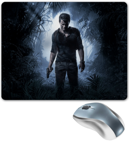 Заказать коврик для мышки в Москве. Коврик для мышки Uncharted от GeekFox  - готовые дизайны и нанесение принтов.