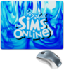 Заказать коврик для мышки в Москве. Коврик для мышки Sims Online от THE_NISE  - готовые дизайны и нанесение принтов.