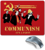 Заказать коврик для мышки в Москве. Коврик для мышки Communism Party от Leichenwagen - готовые дизайны и нанесение принтов.