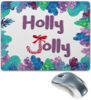 Заказать коврик для мышки в Москве. Коврик для мышки Holly Jolly от THE_NISE  - готовые дизайны и нанесение принтов.