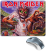 Заказать коврик для мышки в Москве. Коврик для мышки Iron Maiden Band от Leichenwagen - готовые дизайны и нанесение принтов.