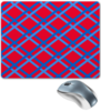 Заказать коврик для мышки в Москве. Коврик для мышки Сине-голубые линии от THE_NISE  - готовые дизайны и нанесение принтов.
