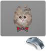 Заказать коврик для мышки в Москве. Коврик для мышки Котик от THE_NISE  - готовые дизайны и нанесение принтов.