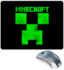 Заказать коврик для мышки в Москве. Коврик для мышки MINECRAFT CREEPER от vista12761@rambler.ru - готовые дизайны и нанесение принтов.