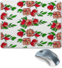 Заказать коврик для мышки в Москве. Коврик для мышки Красные цветы от elenkafilya94@gmail.com - готовые дизайны и нанесение принтов.