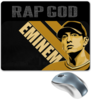 Заказать коврик для мышки в Москве. Коврик для мышки Eminem от Lodbrok - готовые дизайны и нанесение принтов.