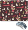 Заказать коврик для мышки в Москве. Коврик для мышки Christmas от THE_NISE  - готовые дизайны и нанесение принтов.