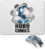 Заказать коврик для мышки в Москве. Коврик для мышки Символ RoboComics от robocomics.ru - готовые дизайны и нанесение принтов.