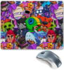 Заказать коврик для мышки в Москве. Коврик для мышки BRAWL STARS от geekbox - готовые дизайны и нанесение принтов.
