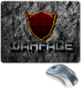 Заказать коврик для мышки в Москве. Коврик для мышки Warface Вперёд!(рубин) от shockdan - готовые дизайны и нанесение принтов.
