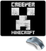 Заказать коврик для мышки в Москве. Коврик для мышки MINECRAFT CREEPER от vista12761@rambler.ru - готовые дизайны и нанесение принтов.