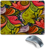 Заказать коврик для мышки в Москве. Коврик для мышки Цветочная роспись от THE_NISE  - готовые дизайны и нанесение принтов.