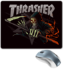 Заказать коврик для мышки в Москве. Коврик для мышки Thrasher от Leichenwagen - готовые дизайны и нанесение принтов.
