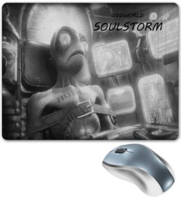 Заказать коврик для мышки в Москве. Коврик для мышки Oddworld Soulstorm от THE_NISE  - готовые дизайны и нанесение принтов.