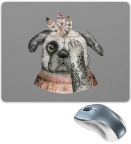 Заказать коврик для мышки в Москве. Коврик для мышки Собака от THE_NISE  - готовые дизайны и нанесение принтов.