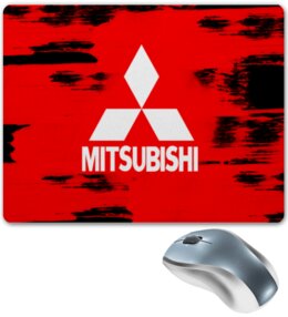 Заказать коврик для мышки в Москве. Коврик для мышки Mitsubishi от THE_NISE  - готовые дизайны и нанесение принтов.