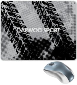 Заказать коврик для мышки в Москве. Коврик для мышки Daewoo sport от THE_NISE  - готовые дизайны и нанесение принтов.