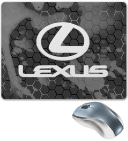 Заказать коврик для мышки в Москве. Коврик для мышки Lexus от THE_NISE  - готовые дизайны и нанесение принтов.
