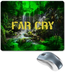 Заказать коврик для мышки в Москве. Коврик для мышки Far Cry от THE_NISE  - готовые дизайны и нанесение принтов.