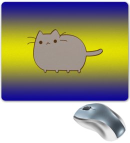 Заказать коврик для мышки в Москве. Коврик для мышки котик от THE_NISE  - готовые дизайны и нанесение принтов.