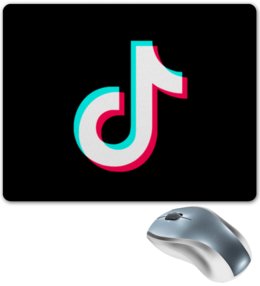 Заказать коврик для мышки в Москве. Коврик для мышки TikTok  от DESIGNER   - готовые дизайны и нанесение принтов.