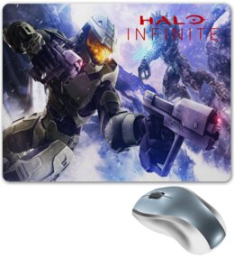 Заказать коврик для мышки в Москве. Коврик для мышки Halo Infinite от THE_NISE  - готовые дизайны и нанесение принтов.