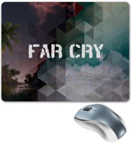 Заказать коврик для мышки в Москве. Коврик для мышки Far Cry от THE_NISE  - готовые дизайны и нанесение принтов.